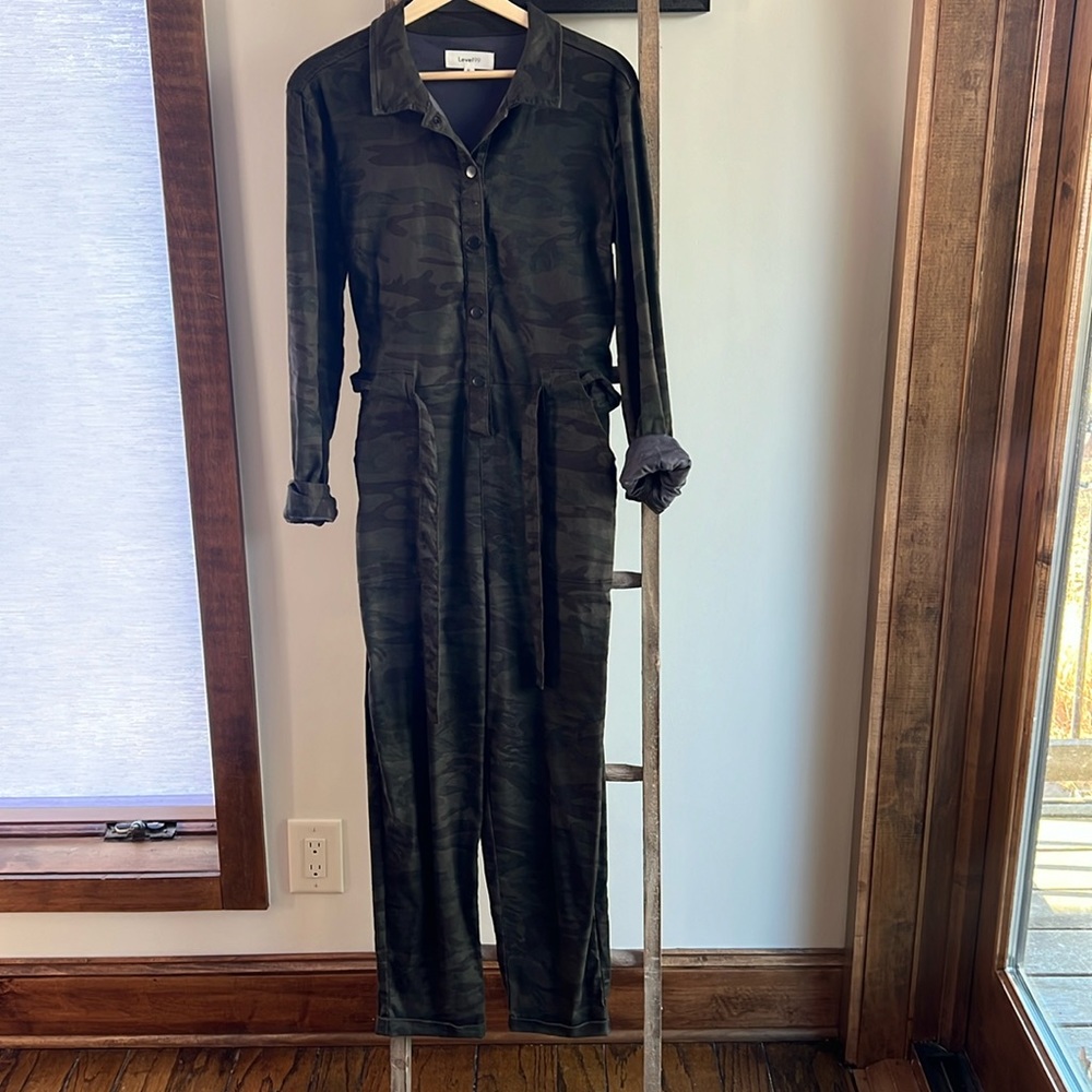 Level 99 Marlow Camo Jumpsuit